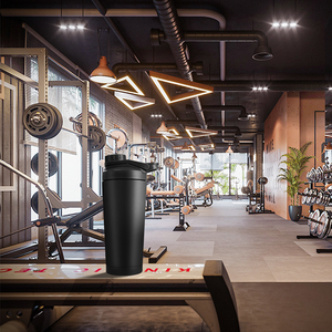 Botella Mezcladora de Proteínas, Regalo Popular 2025, Botella Deportiva de Acero Inoxidable de Doble Pared con Aislamiento al Vacío, Vaso Mezclador Portátil para Gimnasio - Product Image 6