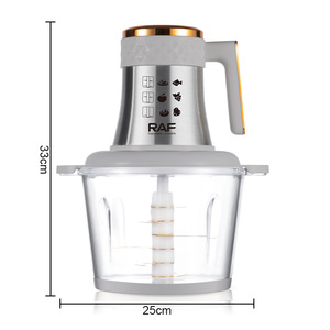 Home Kitchen Portable Big Capacity Electric <b>Chopper</b> <b>Vegetable</b> Cutter Food Processor Glass body - Product Image 4
