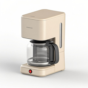 Cafetera de goteo eléctrica de acero inoxidable de vidrio de alta resistencia automática para uso doméstico para coche al aire libre Hotel RV enchufe de EE. UU. - Product Image 6