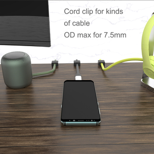 Ms Die Beliebtesten Produkte 2024 Magnetische Desktop-Android-Handyzubehör Magnetische Kabelclips Kabelorganizer - Product Image 6