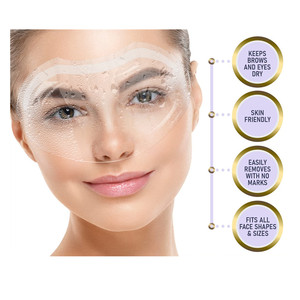 Visière de protection jetable pour microblading des sourcils, maquillage permanent, extensions, soins post-cataracte et protection des yeux - Product Image 2