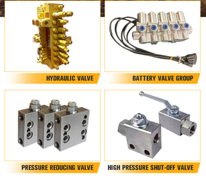 Phụ tùng van điều khiển hộp số cuối bơm thủy lực máy xúc cho máy xúc, máy bulldozer, máy xúc lật bánh xe CAT Komatsu Hitachi - Product Image 4
