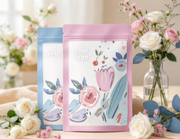 Sachet Doypack Personnalisé Refermable de Qualité Alimentaire avec Fermeture Éclair pour Emballage de Snacks, Poudres, Lessive, Arômes et Grains