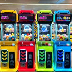 <b>Claw</b> <b>Machine</b> Dinosaur Theme Foldable Cabinet Coin Operated Toy Catcher Arcade Prize Crane Vending <b>Game</b> Unit - Product Image 1