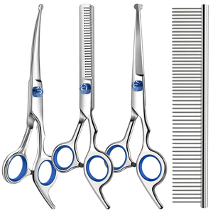 Pet Grooming Tools High Quality Stainless Steel Pet Hair <b>Scissors</b> for <b>Dogs</b> and Cats - Product Image 1