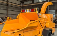 Broyeur de bois mobile de grande capacité pour centrale biomasse et énergie renouvelable