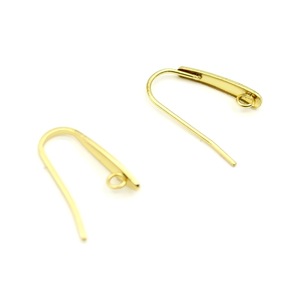 Stainless Steel U Shaped Ear <b>Hooks</b> For <b>Earring</b> Making Gold And Silver Color Jewelry Findings Components - Product Image 4