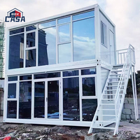 Maison préfabriquée de cuisine en conteneur de 20 pieds Maison portable Maisons préfabriquées de 20 pieds en Afrique du Sud Maisons modulaires Aframe