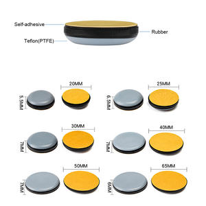 Patins de glisse en PTFE en gros d'usine, patins adhésifs pour appareils, patins ronds robustes, patins pour meubles, patins antidérapants pour meubles - Product Image 5