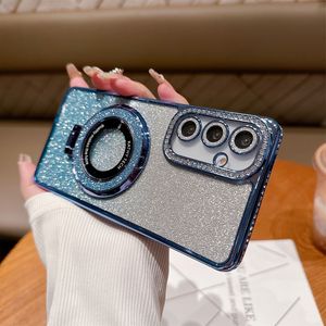 Funda de Teléfono de TPU Cromada para <span class=keywords><strong>Samsung</strong></span> Galaxy <span class=keywords><strong>S22</strong></span>/S23/S24/S25 Ultra/A05S/A15/A06, Brillante con Funciones de Carga Inalámbrica Magnética - Product Image 5