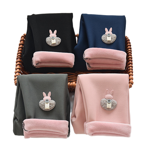 Buona qualità Qianchuan <span class=keywords><strong>Leggings</strong></span> da ragazza con <span class=keywords><strong>pile</strong></span> ispessito per il calore In autunno e In inverno, 3 pantaloni di cotone, ragazze '7 bambini - Product Image 1