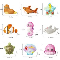 Vente en gros d'usine, jouets en mousse PU en forme d'animaux marins, à récupération lente, anti-stress, pour enfants de 5 à 7 ans, unisexes, cadeaux