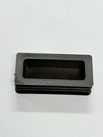 Bouchon d'extrémité de tube rectangulaire moulé par injection, vente en gros d'usine, embouts de pieds de meubles en PE/PP, 30*60*16mm, quincaillerie plastique YRF