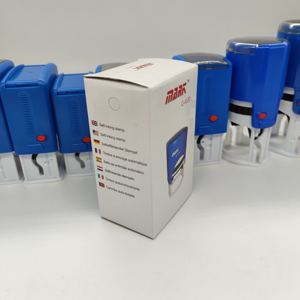 R40 mm रबर सील स्याही टिकट काले संभाल आत्म भनक रबर स्टांप सामग्री OEM आत्म भनक टिकट - Product Image 5