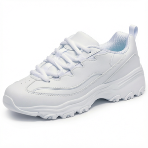 Baskets Chunky Femme à Blocs de Couleurs Personnalisés, Plateforme Respirante, Chaussures Décontractées de Marche Style Dad Shoes - Product Image 1