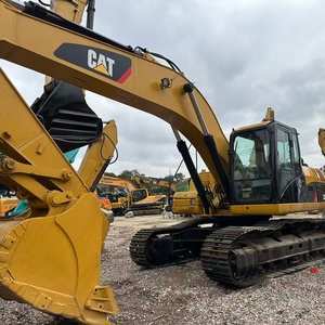 Excavadora de cadenas Caterpillar 329D2L usada de 29 toneladas, motor Tier 3, rendimiento confiable, bomba hidráulica PLC, motor, rodamientos 2022 - Product Image 1