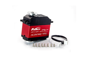 Feetech 7,4V 60kg-Cm Serieller Steuerungsbus Humanoider Roboter Smart Servo-Motor für Roboterarm-Bausätze RC-Bagger/<span class=keywords><strong>WPL</strong></span> <span class=keywords><strong>D12</strong></span> - Product Image 4