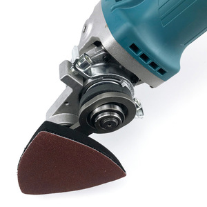 เครื่องเจียร <span class=keywords><strong>M168</strong></span> พร้อมแผ่นขัดทรงสามเหลี่ยม สำหรับขัดและตัดไม้และโลหะ ใช้ในครัวเรือน - Product Image 5