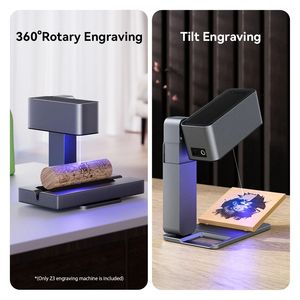 WAINLUX-Cortador Z3 de grabado láser, máquina de grabado plegable portátil de 60W, enfoque automático, impresora de alta precisión de 600 mm/s para metal - Product Image 2