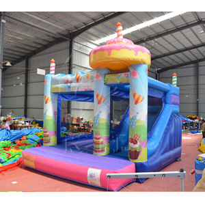 Château gonflable commercial d'extérieur en promotion – Maison de saut gonflable pour enfants, idéale pour les divertissements en plein air - Product Image 1