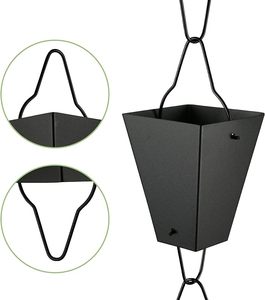 ชุดถ้วยฝนแบบก้อนเมฆกระดิ่งทำจากอลูมิเนียมสำหรับรดน้ำต้นไม้ - Product Image 3
