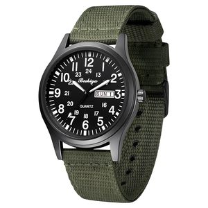 Orologi al Quarzo di Lusso da <span class=keywords><strong>Uomo</strong></span> Nuovo GA62028 con Quadrante in Vetro Smerigliato <span class=keywords><strong>Verde</strong></span> 42MM Cinturino in Pelle Stile Gentiluomo con Calendario - Product Image 2