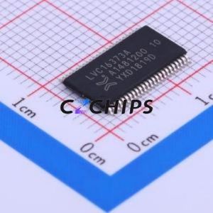 สลักชิปวงจรรวม118 TSSOP-48-6.2mm 74LVC16373ADGG ของแท้ใหม่ - Product Image 1