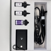 Nouvelle boîte Ensemble d'extension de cheveux humains avec outils de lumière UV Machine de colle et de retrait de lumière V réutilisation plus rapide et plus facile
