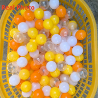 Ballon rebondissant gonflable personnalisé 7/8 cm pour enfant, jouet en plastique, arc-en-ciel, pour aire de jeux, respectueux de l'environnement, anti-stress