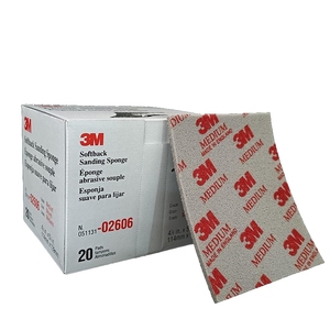 Высококачественная Прямоугольная алюминиевая окись из нержавеющей стали, шлифовальная губка средней твердости, OEM-пленка, шлифование 3 м, бренд 3 года - Product Image 5