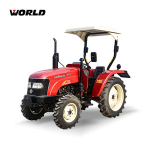 中国55HP 4WDポンプ付きディーゼル駆動ホイールトラクタースリランカ - Product Image 5