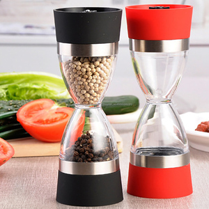 <span class=keywords><strong>Reloj</strong></span> de arena de cerámica de forma core molino de pimienta 250ml comercial manual especias sal y pimienta molinos de molino - Product Image 5