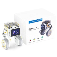 Robot Autoequilibrado con Ruedas Rider-Pi, IMU, Terreno Adaptativo, Visión Artificial, Raspberry Pi CM5, ESP32, Educación en IA, Python
