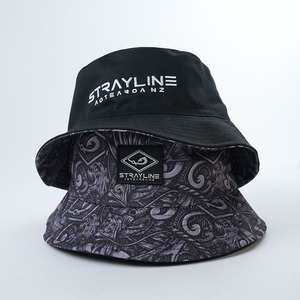 उच्च गुणवत्ता वाली दो साइड बकेट टोपी कस्टम लोगो कस्टम मुद्रित और कढ़ाई यूनिसेक्स प्रतिवर्ती बाल्टी - Product Image 1