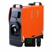Chauffage de stationnement diesel vertical KAIDA KD-L-D1 12V/24V 8KW avec réservoir de carburant intégré de 5L et écran LCD à distance pour bus et bateau - Adaptation universelle