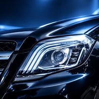 Kit de phares LED CSP 12V 36W 6000K pour GLK W204 2013-2015, installation facile, remplacement plug and play