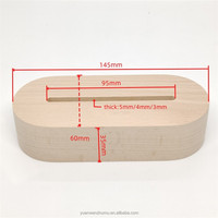 Base de lampe en bois à utiliser pour la lampe 3d usb led kits 3d couple veilleuses acryliques