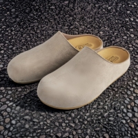 Mules à semelle souple pour hommes, pour l'extérieur, décontractées, simples, à enfiler, mules fermées à bout fermé pour hommes