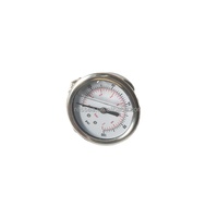 Manomètres hydrauliques à prix avantageux de 100 mm pour huile combustible, 450 bars, pour filtre à gaz et à eau