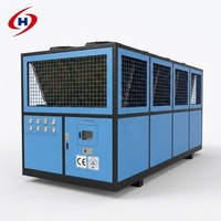 Enfriador de Agua Industrial Honeywell de 80HP 240KW, Refrigerado por Aire, para Sistemas R32/R22/R410A/R134A/R407C/R404A
