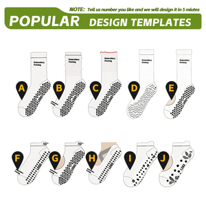 Vớ thể thao có logo, chất liệu polyester, chống trơn trượt, kiểu vớ cổ cao, dành cho bóng đá, thể thao, có thể tùy chỉnh, dành cho nam - Product Image 3