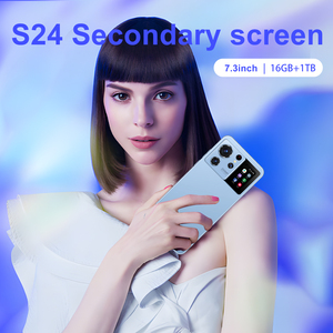 S24 Siêu 7.3 Inch Mở Khóa <span class=keywords><strong>Android</strong></span> 13 5G Điện Thoại Thông Minh Dual Sim 16GB + 1TB Lưu Trữ HD Màn Hình Chơi Game Đa ngôn ngữ Điều Kiện Mới - Product Image 3