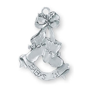 زخرفة الجوارب ثلاثية الأبعاد من سبائك الزنك بيوتر - Product Image 1