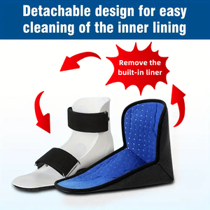 Stabilisateur de sport réglable pour les blessures au tendon d'Achille Support de pied de cheville de rééducation hivernale avec protection anti-entorse - Product Image 4