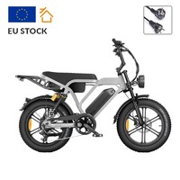 Vélo électrique tout-terrain en stock UE, 500W 48V15Ah, VTT électrique avec pneus larges