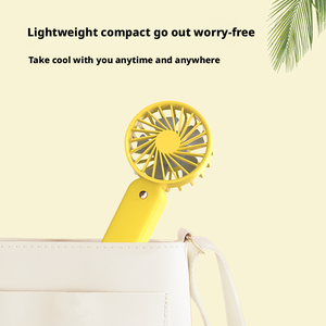 Nhà Máy Bán Buôn Xách Tay Cầm Tay Mini Nhỏ USB Có Thể Sạc Lại Pin Điều Hòa Không Khí Tay Fan Hâm Mộ - Product Image 6