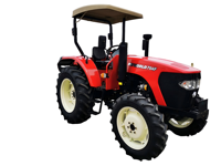 4WD Neuer Landwirtschaftlicher Traktor mit Frontlader Yuchai Dieselmotor 55PS Hohe Produktivität