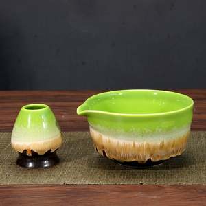 Tazón <span class=keywords><strong>Matcha</strong></span> de cerámica tradicional japonesa: tazón de mezcla de porcelana multiusos para té verde y sopa - Product Image 4