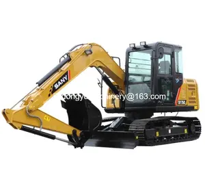 Quality Construction Vehicles Digger Excavator SANY 60 75 95 135 215 used sany75c excavator