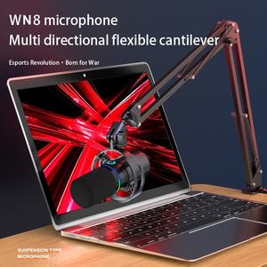 Micrófono de Estudio de Escritorio USB con Cable, Cápsula Dinámica Cardioide VOXFULL WN8-35, Iluminación RGB, Cancelación de Ruido, Procesamiento de Sonido Nítido - Product Image 2
